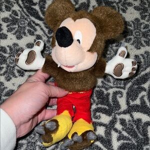 Disney World Mickey Mouse Werewolf Halloween Stuffed Animal